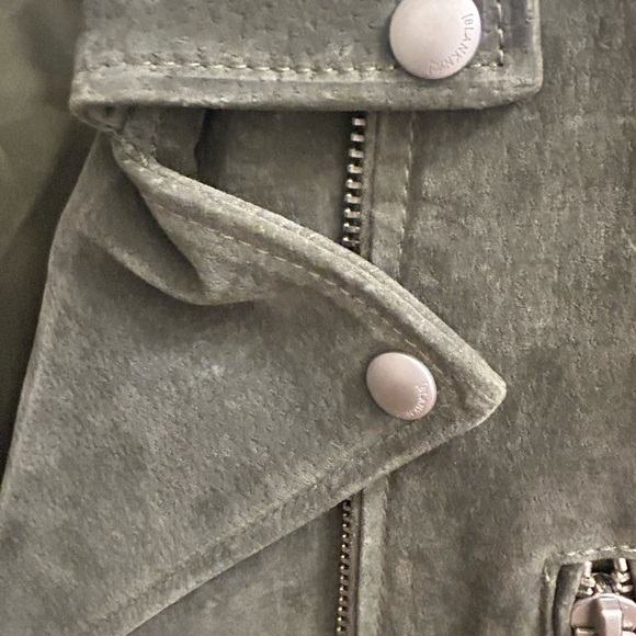 Blank NYC Suede Grey Jacket - Picture 3 of 8